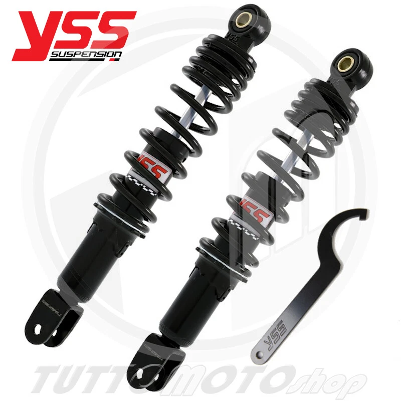 COPPIA AMMORTIZZATORI POST. REGOLABILI YSS HONDA SH 125 i 2009 2010 2011 SH125 - Immagine 1 di 1