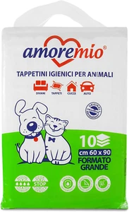 Mio | 10 Tappetini Igienici per Cani, Gatti E Animali Domestici, Super Assorbent - Foto 1 di 12