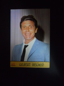 1969 - #65 Gilbert Becaud Album Singers Figure [AFZ]