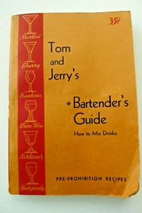 Tom and Jerry's Bartender's Guide WIE MAN GETRÄNKE MISCHT 1943 Raymers alter Buchladen - Bild 1 von 10
