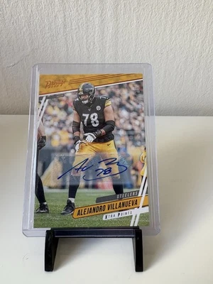 2020 Panini Prestige Alejandro Villanueva #176 Xtra Points Orange Signatures /25 - Image 1 of 3