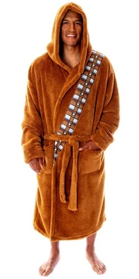 Star Wars Chewbacca Bata Disfraz Polar Felpa Chewbacca Albornoz Foto 1 de 4