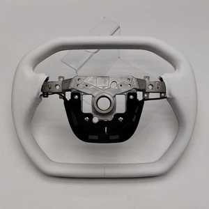 New Cybertruck Yoke Steering Wheel For Tesla Model 3 Highland 2024-2025 - Picture 1 of 7