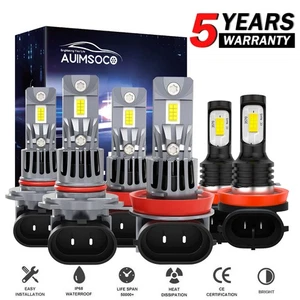 Faro LED alto bajo antiniebla Canbus para RAM 1500 2500 3500 2019-2024 10000K - Imagen 1 de 16