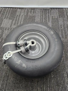 Ruota libera piatta 13x6,50-6 per tosaerba giardino trattori golf carrelli - Foto 1 di 6