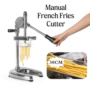 Manual Potato Chips Squeezers Long Potato Chip Maker French Fries Cutter Slicers - Picture 1 of 14