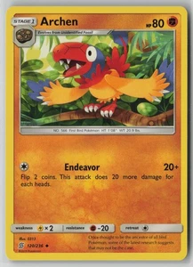 Archen 120/236 Pokémon Mentes Unificadas Poco Comunes Ligeramente Jugado (LP) 1 - Imagen 1 de 2