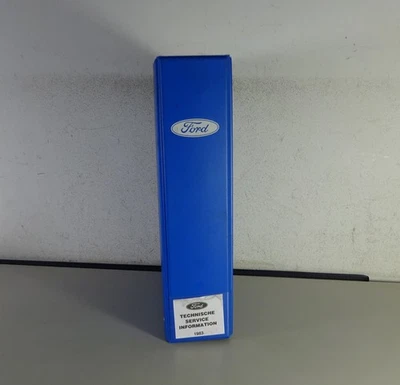 Información De Servicio Técnico Ford Fiesta, Escort, Sierra, SCORPIO 1983-1987 - Imagen 1 de 4