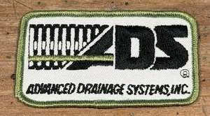 "PARCHE BORDADO 3,5""x 2"" ADS Advanced Drainage Systems, Inc." - Imagen 1 de 3