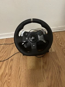 Logitech G290 Racing Wheel Compatible with Xbox/Pc, Includes Gear Shifter Pedals - Picture 1 of 2