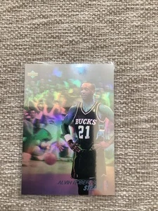 1991-92 Upper Deck ALVIN ROBERTSON Award Winner #AW2 🔥Hologram Steals 🔥 Bucks - Picture 1 of 3