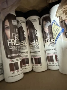 NO FADE FRESH BRIGHT Natural Brown, DEPOSITING 7Shampoos 7Conditioners - Bild 1 von 6