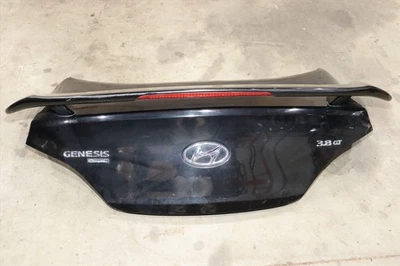 2009-2016 HYUNDAI GENESIS COUPE BK1 BK2 REAR TRUNK LID SHELL Spoiler/ black 3R2 - Изображение 1 из 4