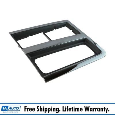 Headlight Trim Bezel Argent/Gray & Chrome Driver Side Left LH for Chevy Truck Foto 1 de 4