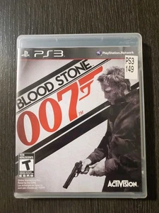 James Bond 007 Blood Stone (PlayStation 3, PS3) CIB, Tested CD 2-3 Mini Scratch - Picture 1 of 3