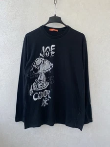 History Iceberg Peanuts Snoopy Long Sleeve Embroidered T Shirt Size 50 (L) - Picture 1 of 16
