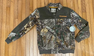 New RealTree Mens Full Zip Jacket By Mile Stone Sz Large - Picture 1 of 6