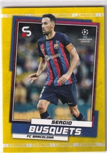 Topps UCL Super-Stars 22/23 Nr. 48 Sergio Busquets Yellow Variation - Bild 1 von 2
