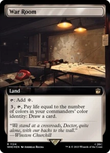 MTG War Room 1124/1165 Universes Beyond: Dr Who Raro Arte Extendido Surge Lámina - Imagen 1 de 1