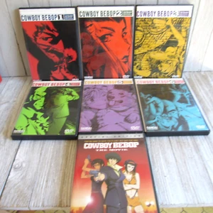 DVD Cowboy Bebop Sessions 1-6 + Movie 7 Disc's manga/Anime - Picture 1 of 8