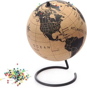 Market globes with world maps and rotating stands for children or adults, - Picture 1 of 9
