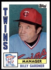 1984 Topps Billy Gardner A Baseball Cards #771