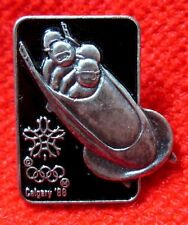 Bobsledding 1988 Calgary Winter Olympics  Lapel Pin icmsc6