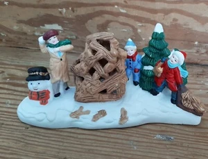 Lemax Dickens Christmas Village Accesorios Fogata Iluminada 1997 - Imagen 1 de 6