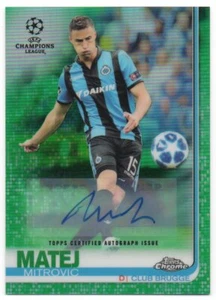 2018-19 Topps cromados autógrafos refractores verdes 41/99 - Imagen 1 de 2