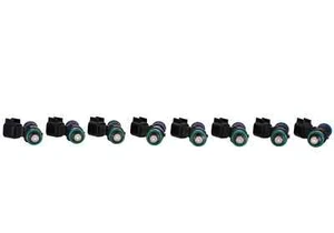 Juego de 8 inyectores de combustible Ford Performance 52 lb/h negro M-9593-MU52 - Imagen 1 de 4