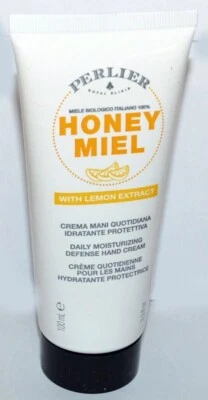 Perlier Honey with Lemon Extract Honey Hand Cream, 3.3 fl.oz. Unsealed - Image 1 of 4