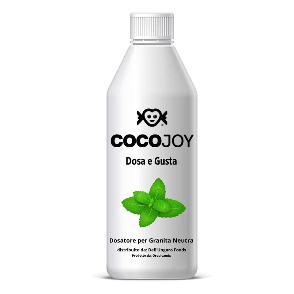 Cocojoy Topping granite cocktail sorbetti yogurt gelati frappè 1kg MENTA - Immagine 1 di 1