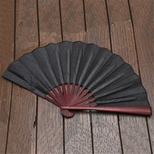 1pc Blank Spun Silk Calligraphy Painting Writing Dancing Folding Hand Fan Decor - Picture 1 of 12
