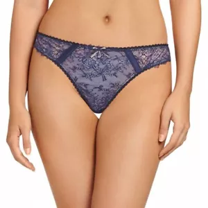 Pleasure State Vip Perizoma Blu Donna Notte Taglia S Small Pizzo Intimo Sexy - Picture 1 of 11