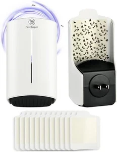 2 Pack Flying Insect Trap Indoor, Plug-in Fruit Fly Trap, Insect Catcher - Picture 1 of 8