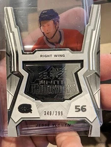 2021-22 SPx Jesse Ylonen Silver Finite Rookie RC Card 348/399 Montreal Canadiens - Picture 1 of 1
