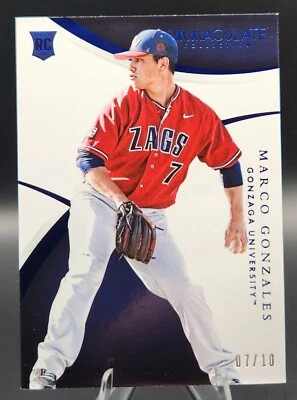2015 Panini Immaculate Collection Collegiate - Rookie #167 Marco Gonzales /99 RC - Image 1 of 3