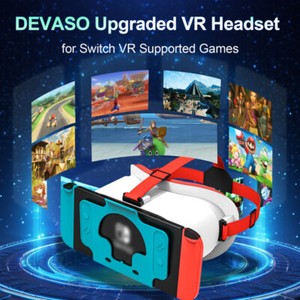 VR Headset for Nintendo Switch Games Console OLED Model NS 3D Reality Glasses