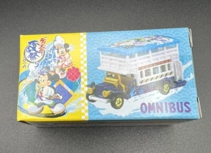 Tokyo Disneyland 2016 Summer Festival Omnibus Tomica Mickey Minnie - Picture 1 of 5