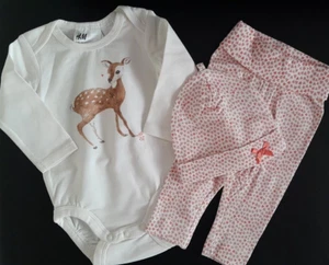 *Neu*3-tlg.Baby Set*H&M*Größe 56*Mädchen* - Bild 1 von 1
