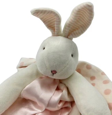 Bunnies by the Bay Conejo de Pascua Lovey Peluche Conejo Rosa Lunares Peluche Animal Foto 1 de 4