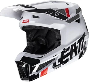 Leatt 2.5 V25 Solid MX Offroad Helmet White - Picture 1 of 7