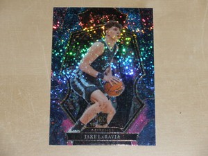 2022-23 Panini Select Premier Level Cosmic Prizm #175 Jake LaRavia Rookie RC