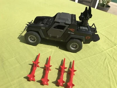 Vintage 1984 G.I. Jeep JOE ARAH Cobra Stinger, completo, sin conductor Foto 1 de 4