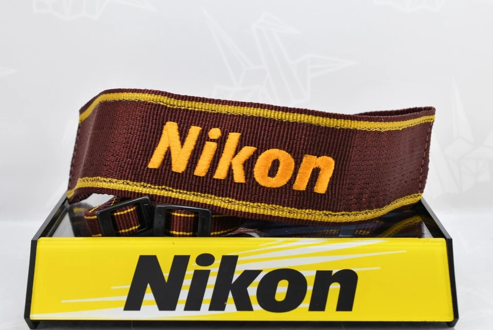 🌸[Excelente COMO NUEVA] Correa para el cuello de nailon Nikon AN-6W hebilla de plástico de 1,77 pulgadas para F3 Japón Foto 1 de 4