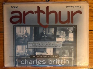 Arthur #2: Steve Aylett, Jeff Lint, Genesis Interview (Throbbing Gristle) - Picture 1 of 11