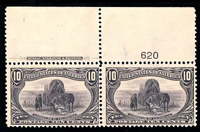 Scott 290 OG MNH US 1898 Trans-Mississippi Imprint SCV $1025 - Image 1 of 2