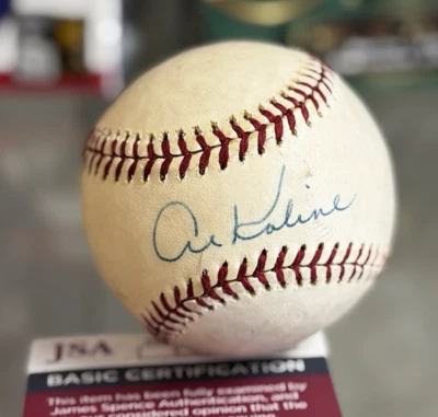 Al Kaline Signed Autographed Lee MacPhail Rawlings Baseball - JSA Authentic - Image 1 of 2