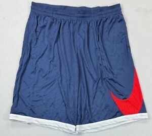 Men's Nike Big & Tall LOOSE Fit At Knee Length Basketball Shorts DH6763
