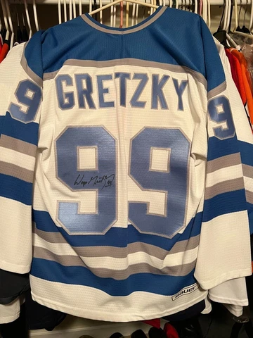 Wayne Gretzky Autographed Signed IHL Phoenix Roadrunners Jersey 2XL With COA! Cover